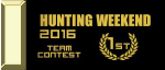 Hunting Weekend 2016 - 1st in Team ranking Hunting Weekend 2016 - 1st in Team ranking