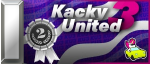 Kacky United 3 2nd Place