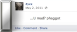 U mad? U mad?