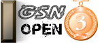 GSN Open 3rd place